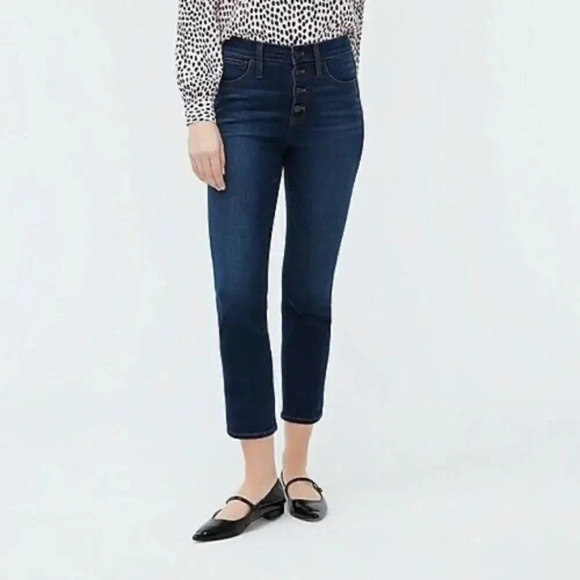 J. Crew Vintage High-rise Straight Jeans - Picture 1 of 16